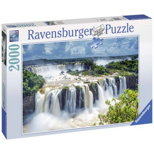 Puzzle 2000 Cascata Dell'Iguazu', Brasile 2000 Pz di Ravensburger Puzzle Adulti 2000 Pz