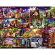 Puzzle 2000 Pz Miracoloso Mondo dei Libri di Ravensburger Puzzle Adulti 2000 Pz