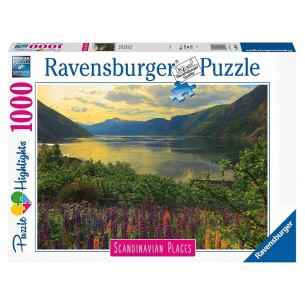 Puzzle 1000 Pz Fiordo in Norvegia di Ravensburger