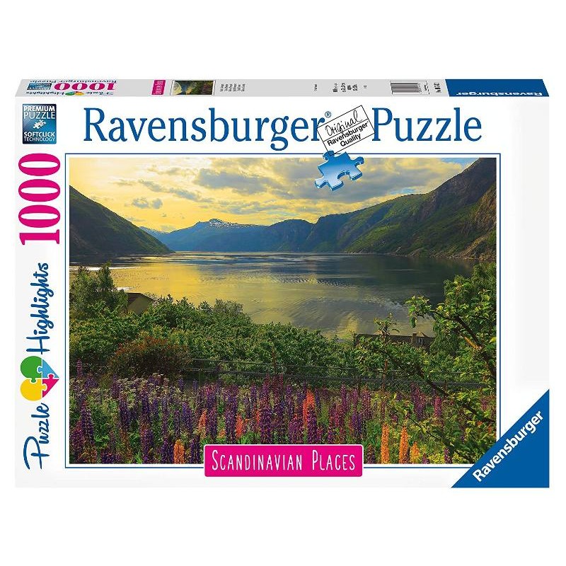 Puzzle 1000 Pz Fiordo in Norvegia di Ravensburger