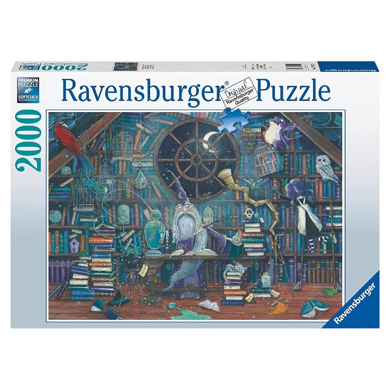 Puzzle 2000 Pz il Mago Merlino di Ravensburger