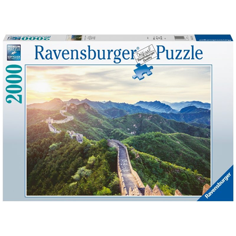 Puzzle 2000 la Muraglia Cinese 2000 Pz di Ravensburger Puzzle Adulti 2000 Pz