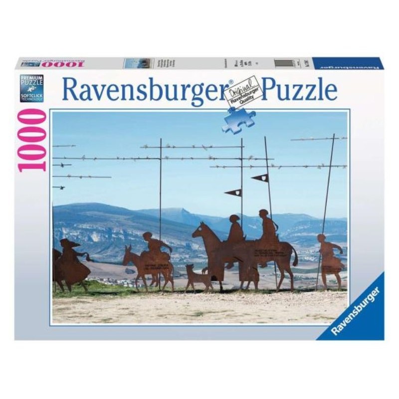 Puzzle 1000 Pz Cammino di Santiago di Ravensburger