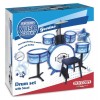 Batteria Classica 6 Elementi, con Sgabello e 2 Bacchette di Bontempi