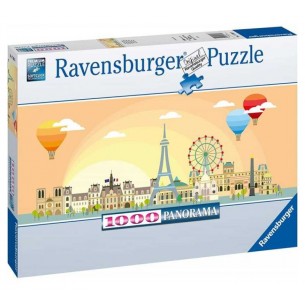 Puzzle 1000 Pz Un Giorno a Parigi di Ravensburger