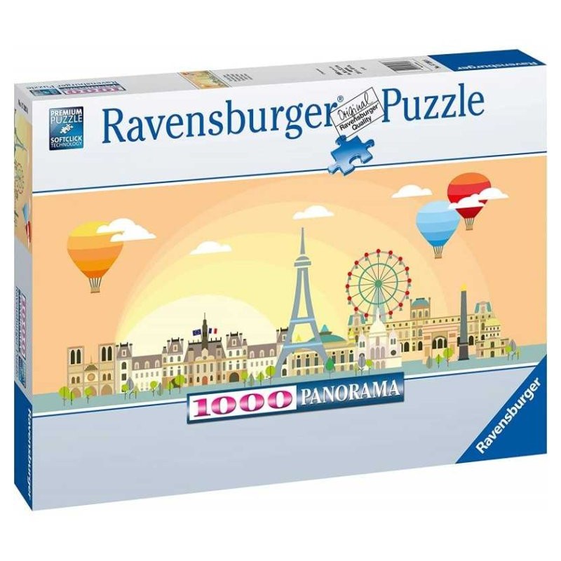 Puzzle 1000 Pz Un Giorno a Parigi di Ravensburger