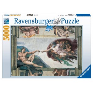 Puzzle 5000 la Creazione di Adamo 5000 Pz di Ravensburger Puzzle Adulti 5000+ Pz