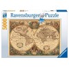 Puzzle 5000 Mappamondo Storico 5000 Pz di Ravensburger Puzzle Adulti 5000+ Pz