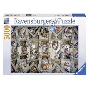 Puzzle 5000 la Cappella Sistina 5000 Pz di Ravensburger Puzzle Adulti 5000+ Pz