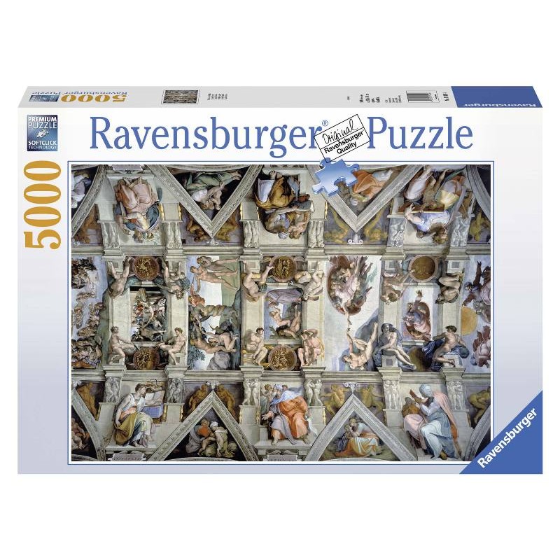 Puzzle 5000 la Cappella Sistina 5000 Pz di Ravensburger Puzzle Adulti 5000+ Pz
