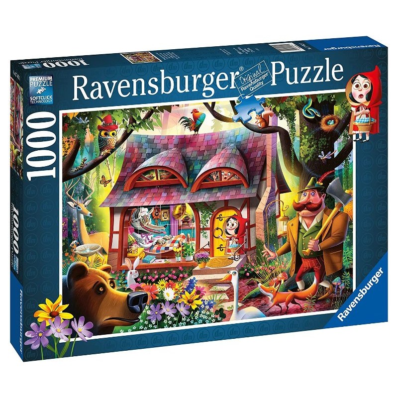 Puzzle 1000 Pz Avanti,Cappuccetto di Ravensburger