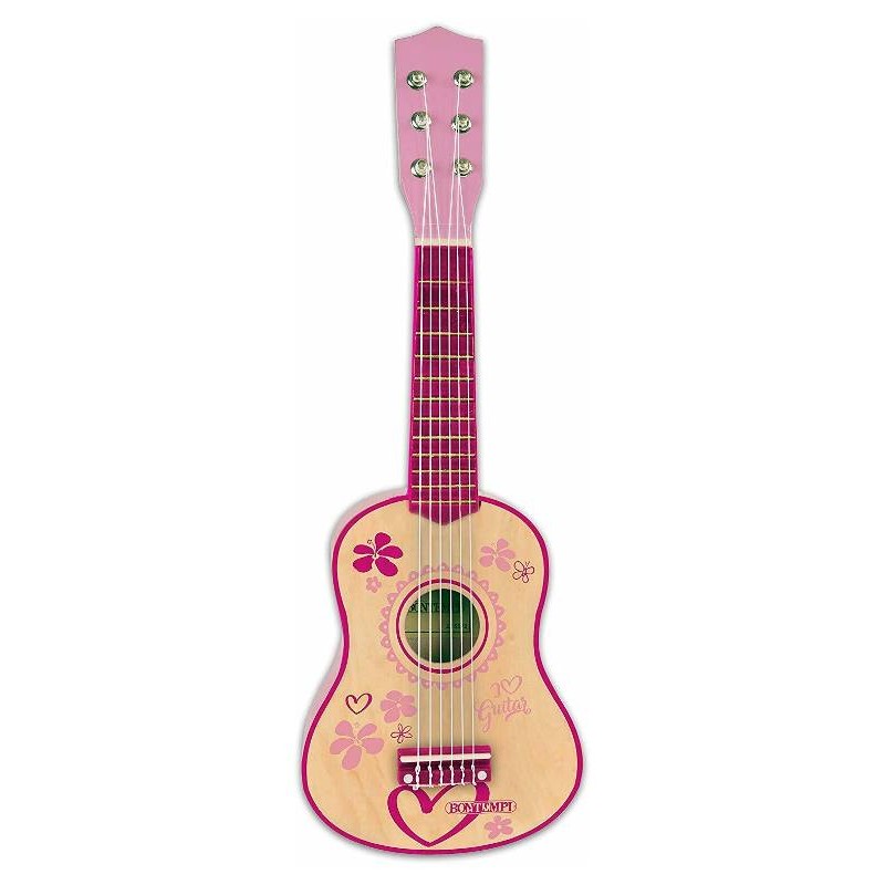 Chitarra Classica in Legno. (Pink)L. 55cm di Bontempi