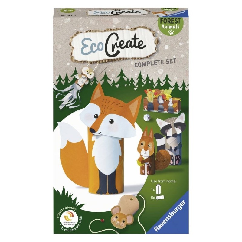 Eco Create Mini Animali del Bosco di Ravensburger
