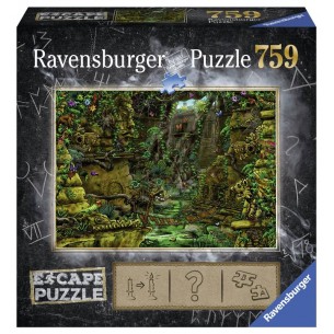 Puzzle 759 Pz il Tempio di Ravensburger Puzzle Adulti Vari