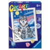 Creart Lupi al Chiaro di Luna di Ravensburger Creart Kids