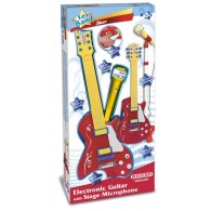 Chitarra Rock con Microfono da Palco-Gibson Style- di Bontempi