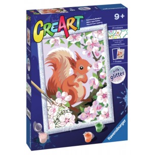 Creart Scoiattolo Glitter di Ravensburger Creart Kids