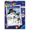 Creart Husky di Ravensburger Creart Kids