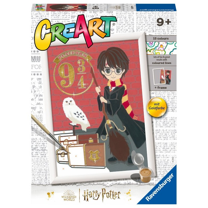 Creart Harry Potter Partenza per Hogwarts di Ravensburger Creart Kids