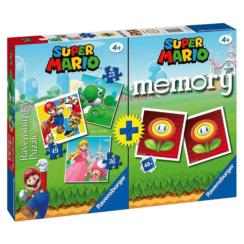 Multipack Super Mario di Ravensburger Memory