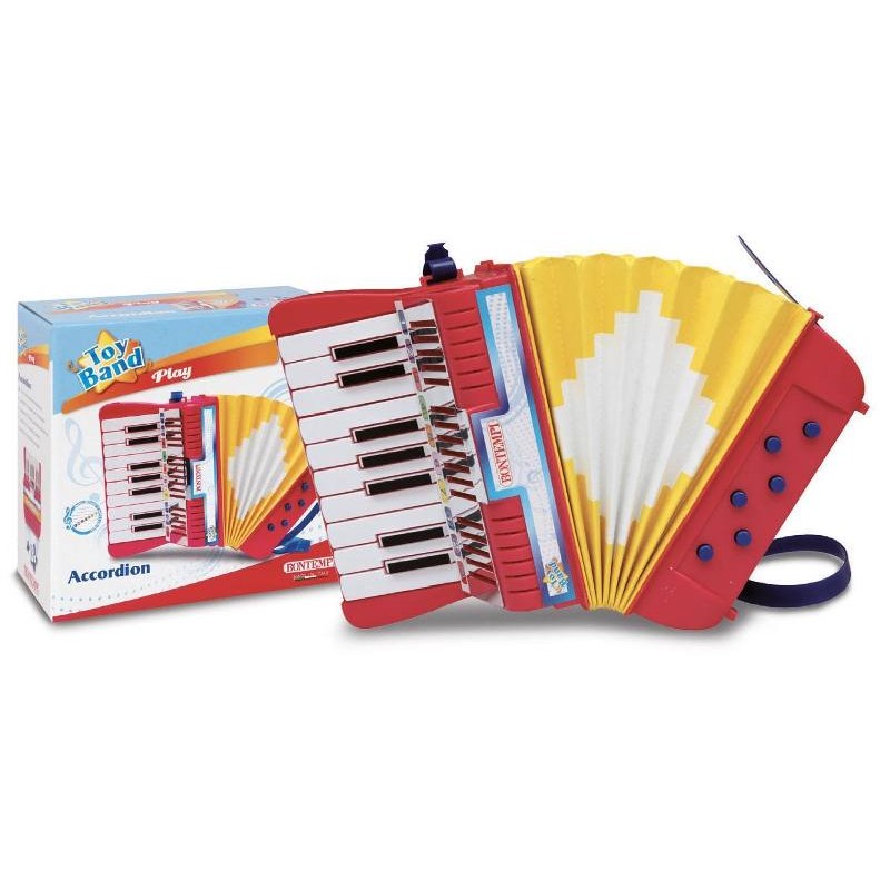 Fisarmonica a 17 Tasti con Tracolla di Bontempi