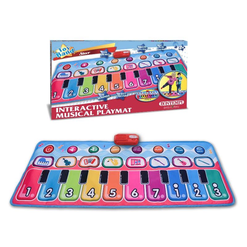 Tappeto Elettronico Musicale 130 X 48 Cm di Bontempi