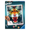 Creart Polygon Tiger di Ravensburger Creart Adult