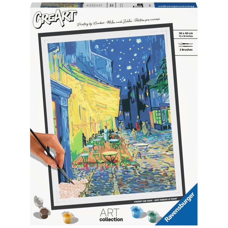 Creart Van Gogh Terrazza del Caffe' di Sera di Ravensburger Creart Adult
