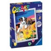 Creart Cagnolini con Girasoli di Ravensburger Creart Kids