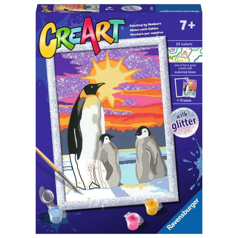 Creart Pinguini di Ravensburger Creart Kids