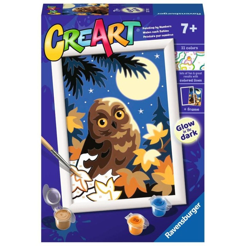 Creart Serie e Classic Civetta al Chiaro di Luna di Ravensburger