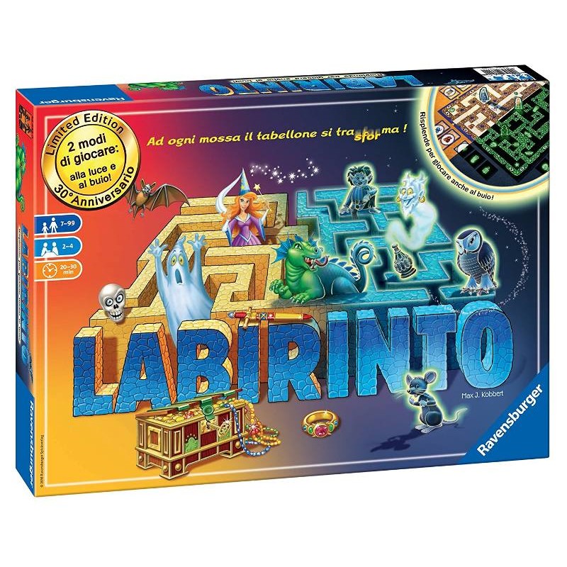 Labirinto Glow in The Dark di Ravensburger Labirinto
