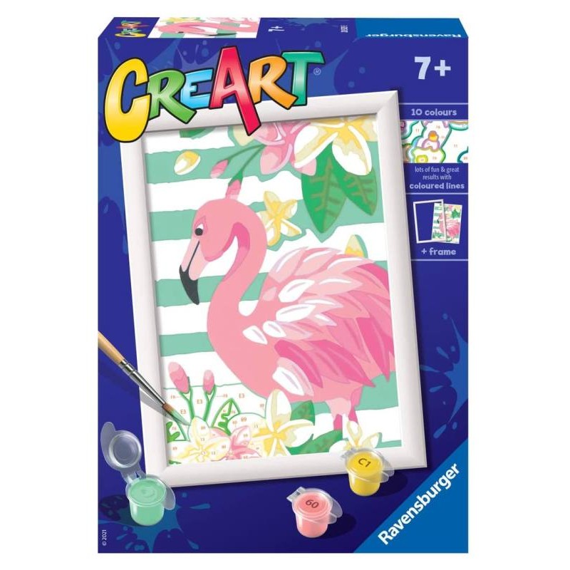 Creart Fenicottero di Ravensburger Creart Kids