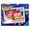 Creart Gattini Sul Cuscino di Ravensburger Creart Kids