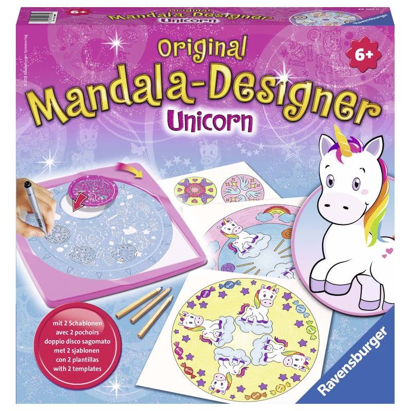 Mandala Designer Unicorno di Ravensburger