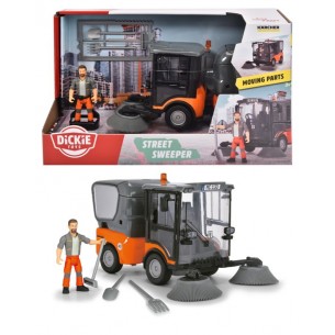 Spazzatrice Stradale Karcher in Scala 1:24 con Personaggio di Simba Dickie