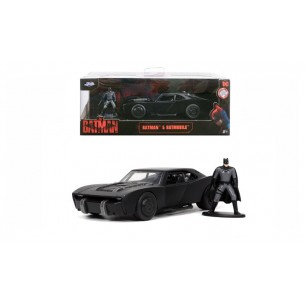 The Batman Batmobile 2022 in Scala 1:32 con Personaggio di Batman in Die-Cast di Simba Jada