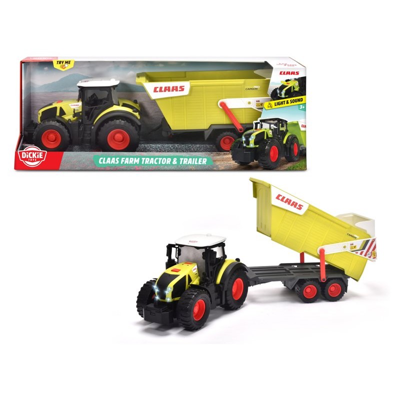 Claas Farm Trattore Cm.64 Luci e Suoni di Simba Dickie