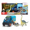 Dino World Lab Cm.28 Luci e Suoni + 3 Disnosauri e Personaggio di Simba Dickie