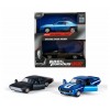Fast & Furious Twin Pack 1:32 1969 Chevrolet Camaro & 1968 Dodge Charger Wide Body (F9) di Simba Jada