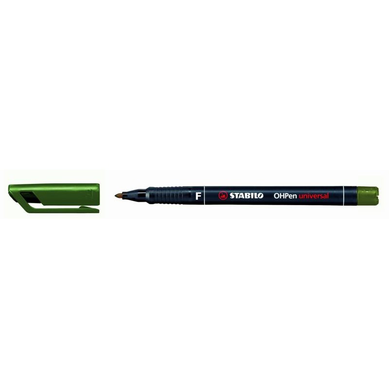Stabilo Ohpen F Permanente Verde