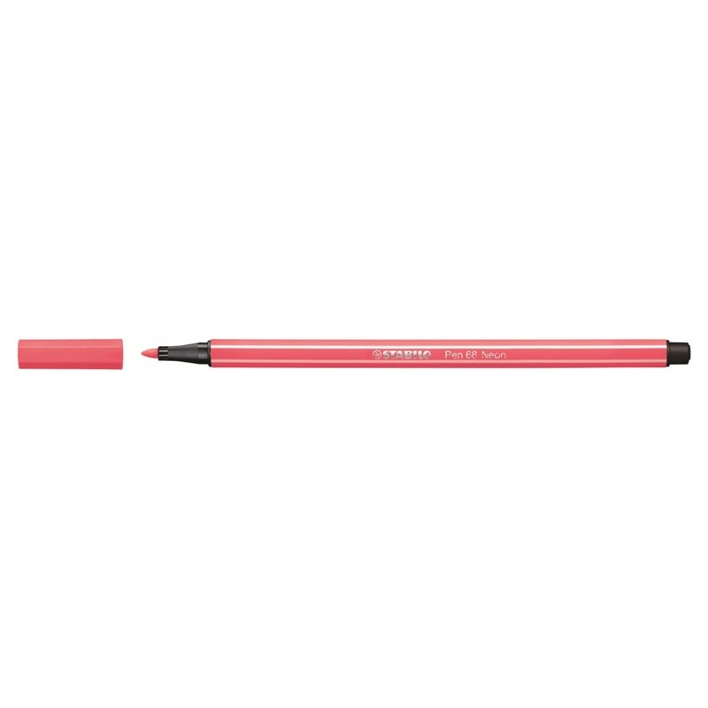 Stabilo Pen 68 Rosso Fluorescente