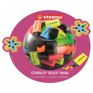Stabilo Boss Mini Bonbon Glass da 50 Colori Ass.