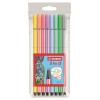 Stabilo Pen 68 Astuccio in Plastica da 8 Colori Pastel Ass.