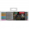 Stabilo Pen 68 Metallic Astuccio in Plastica da 6 Colori Ass