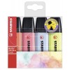 Stabilo Boss Pastel Astuccio da 4 Colori Ass.
