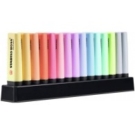 Stabilo Boss Pastel Deskset da 15 Colori Ass. Pastel