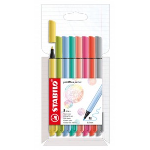 Stabilo Pointmax Astuccio in Cartone da 8 Colori Ass. (Colori Pastello)