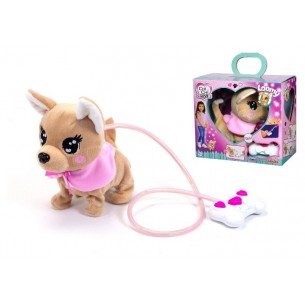 Chi Chi Love Loomy Filoguidato Cm.20 Guinzaglio Luminoso di Simba Chi-Chi Love