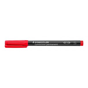 Lumocolor Permanente Punta Superfine Colore Rosso di Staedtler